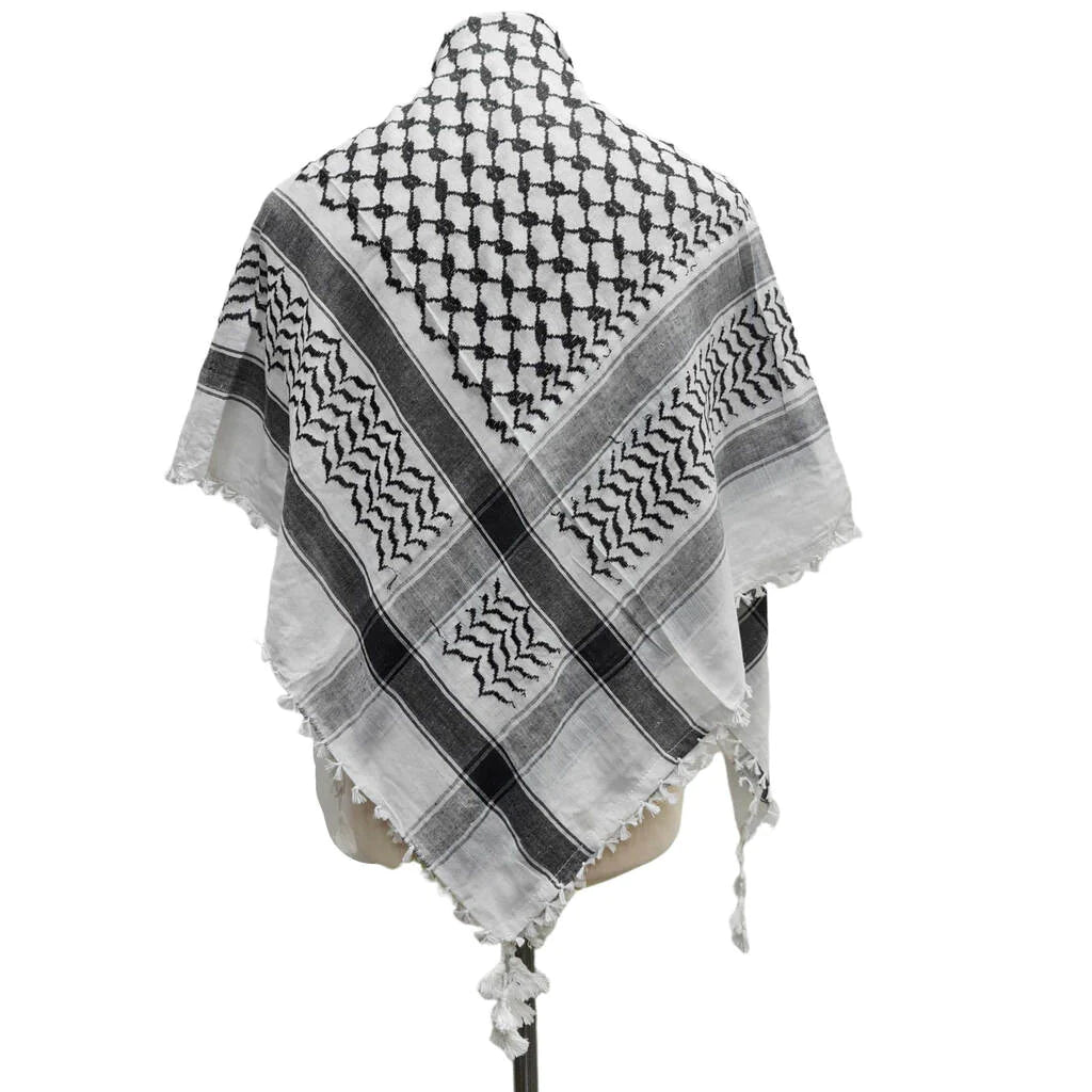 Keffiyeh - Black and White