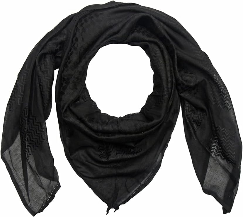 Keffiyeh - All Black