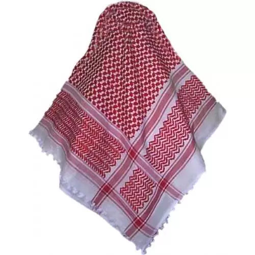 Keffiyeh - Red and White